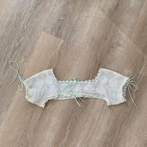 Vintage Antique Crochet Yoke